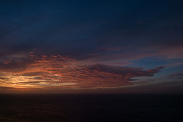 Naklejka na ściany i meble Sunset in Cabo de la Vela. La Guajira, Colombia