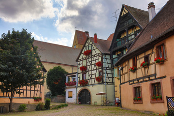 the old town of Eguisheim
