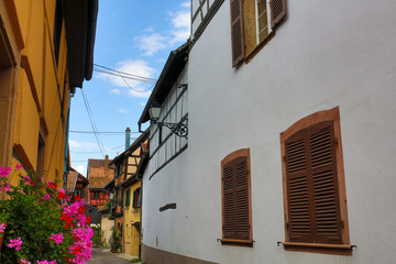 the old town of Eguisheim