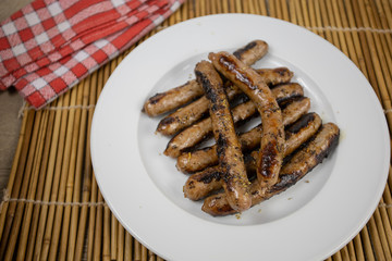 saucisses grillées
