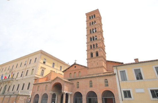 Santa Maria In Cosmedin Church Rome Italy