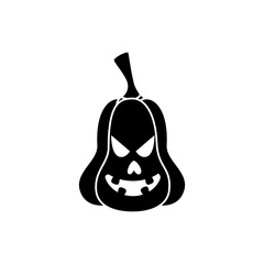 halloween pumpkin traditional isolated icon