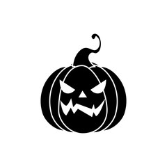 halloween pumpkin traditional isolated icon
