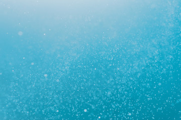 Obraz premium Abstract Blue bokeh defocus glitter blur background.