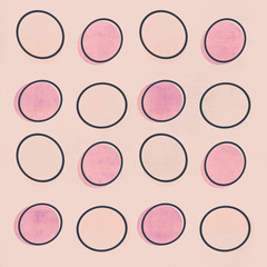 Seamless Repeating Pattern With Dots