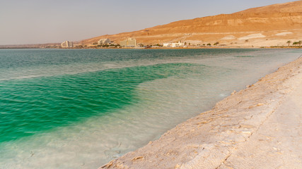 Beautiful view of the Dead Sea .