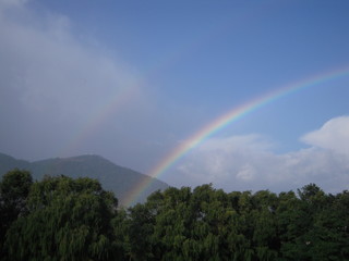 Rainbow &Mountain-1
