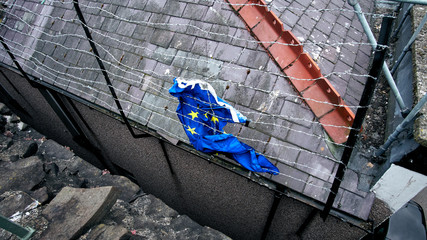 Brexit EU Flagge
