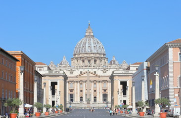Obraz premium St Peters basilica Vatican city
