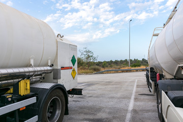 Camion cisterna de gases