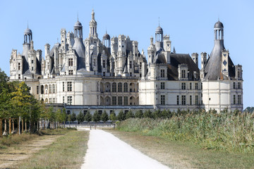 the castle of Chambord France