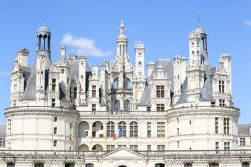 the castle of Chambord France