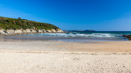 Obraz premium Maenporth Beach Falmouth Cornwall England