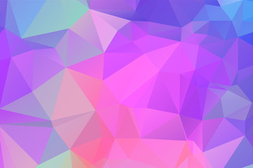 Light purple vector polygon abstract backdrop. Polygonal with gradient. Texture pattern for your backgrounds