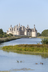 the castle of Chambord France