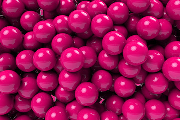 Pink Ball Background