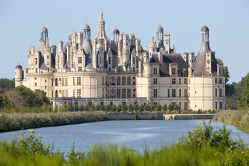 the castle of Chambord France