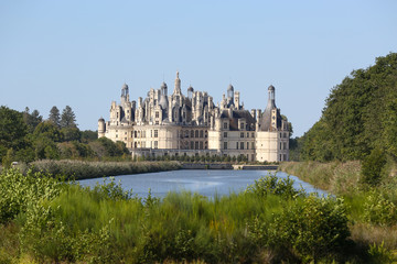 the castle of Chambord France