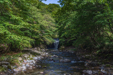Towada Hachimantai National Park in early autumn