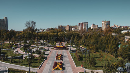 City-Khabarovsk Cathedral of the Assumption of the Mother of God.