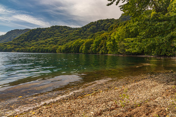 Towada Hachimantai National Park in early autumn