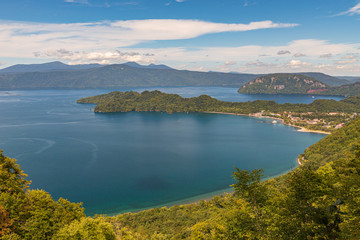 Towada Hachimantai National Park in early autumn