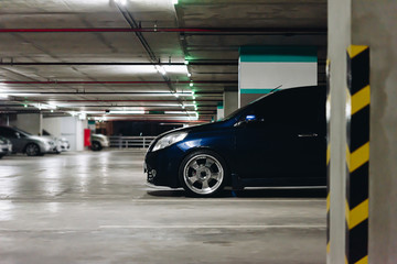 Parking Lot or Car Park building in urban areas