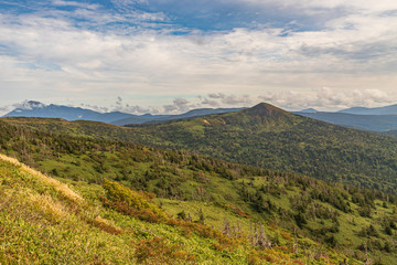 Towada Hachimantai National Park in early autumn