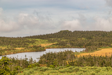Towada Hachimantai National Park in early autumn
