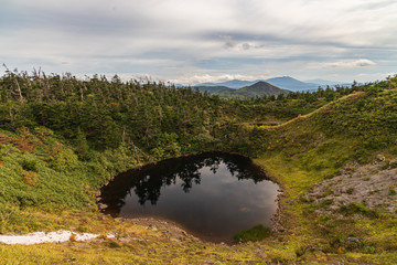 Towada Hachimantai National Park in early autumn