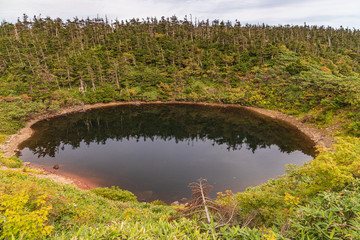 Towada Hachimantai National Park in early autumn