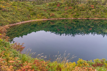 Towada Hachimantai National Park in early autumn