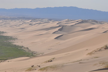 Mongolie intérieure, Desert de Badain jaran