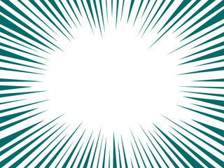 Multicolored colorfull manga. Vector illustration