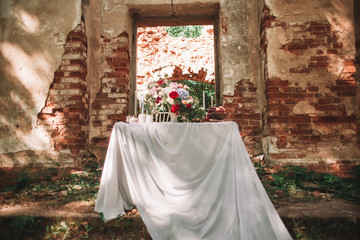 place for a romantic rendezvous. the concept of romantic encounters