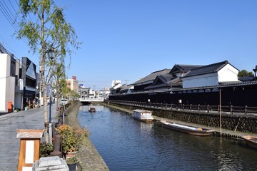 Obraz premium Koedo Tochigi, which is Japanese old town area in Tochigi Prefecture, Japan