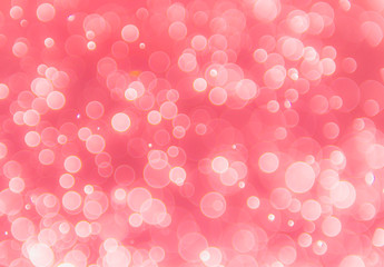 Abstract pastel pink background with bokeh, bokeh background, sparkle bokeh background