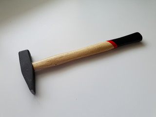 hammer on white background