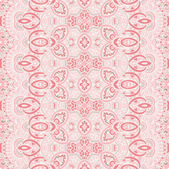 Seamless vector pattern vintage mandala ornament.