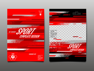 sport template Design, Abstract Background, Dynamic Poster, Brush Speed Banner, grunge ,Vector Illustration. - obrazy, fototapety, plakaty