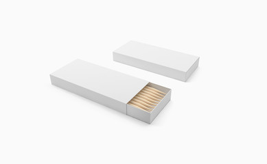 render of two white toothpicks box