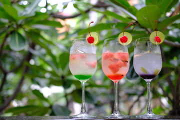 cocktails background