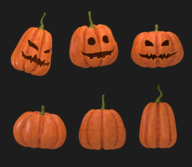 Halloween pumpkins