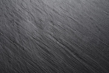 Black slate textured background or texture.