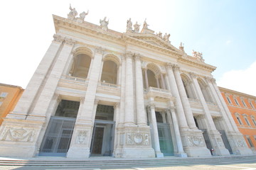 Obraz premium Basilica of San Giovanni in Laterano church Rome Italy