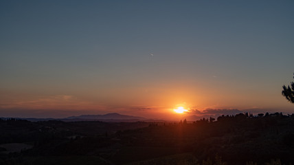 Dinner at a truffle restaurant in Chianti