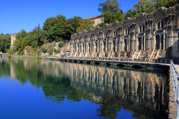 hydroelectric power plant taccani in trezzo sull'adda town in italy