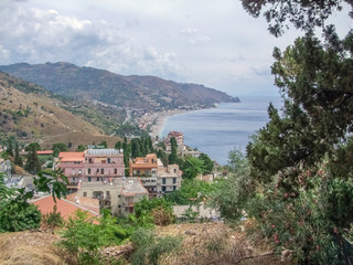 Fototapeta premium Taormina in Sicily