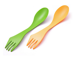 camping spoon and fork tools