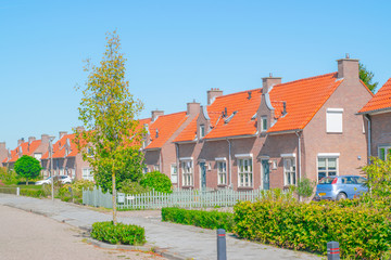 row of Traditional Dutch houses